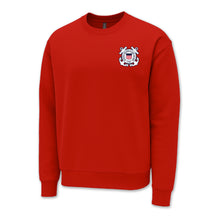 Load image into Gallery viewer, Coast Guard Seal Logo Crewneck