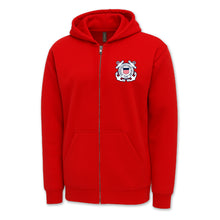 Load image into Gallery viewer, Coast Guard Seal Logo Full Zip Hood