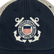 Load image into Gallery viewer, Coast Guard Seal Trucker Hat (Navy)