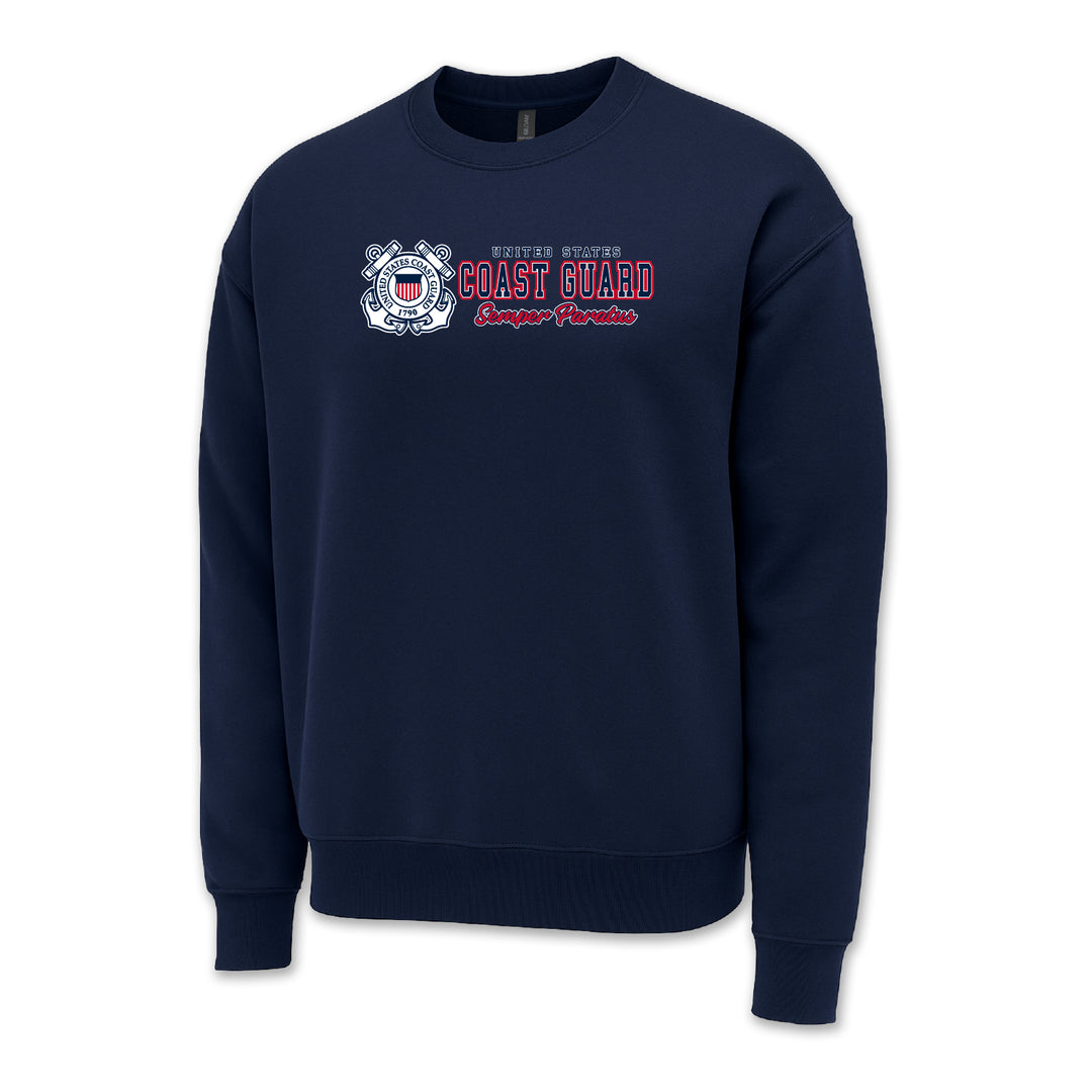 United States Coast Guard Semper Paratus Crewneck