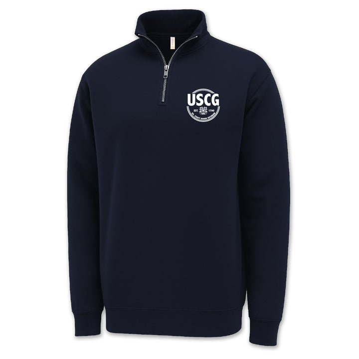 Coast Guard Veteran 1/4 Zip