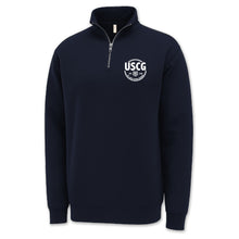 Load image into Gallery viewer, Coast Guard Veteran 1/4 Zip