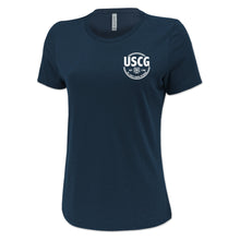 Load image into Gallery viewer, Coast Guard Veteran Ladies T-Shirt