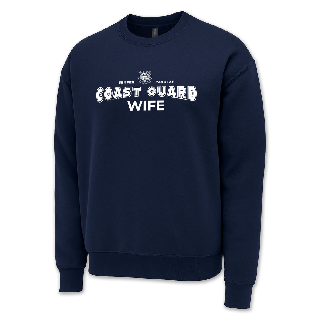 Coast Guard Family Unisex Crewneck Sweatshirts