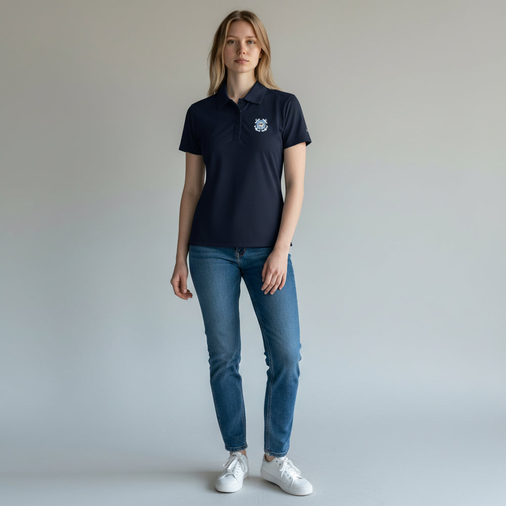 Coast Guard Women's Columbia Birdie Polo*