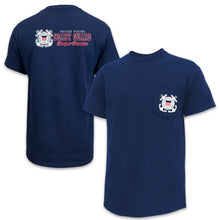 Load image into Gallery viewer, Coast Guard Mens Pocket Duo T-Shirt