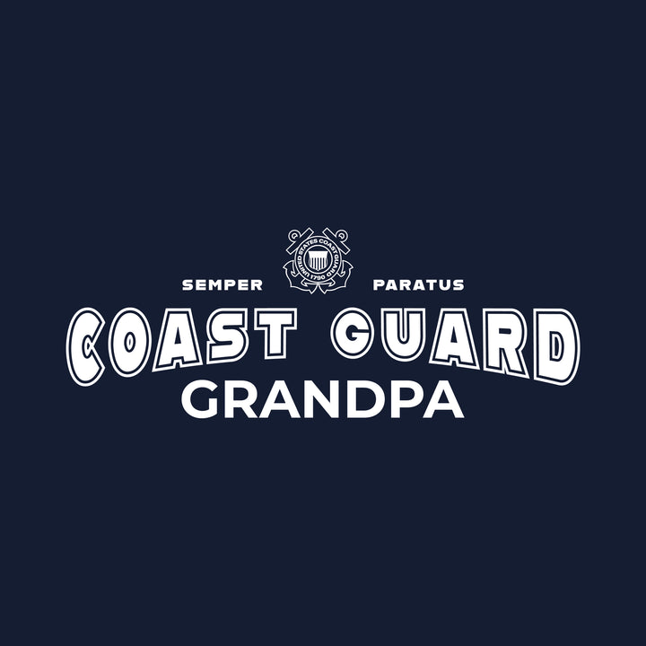 Coast Guard Grandpa Crewneck (Navy)