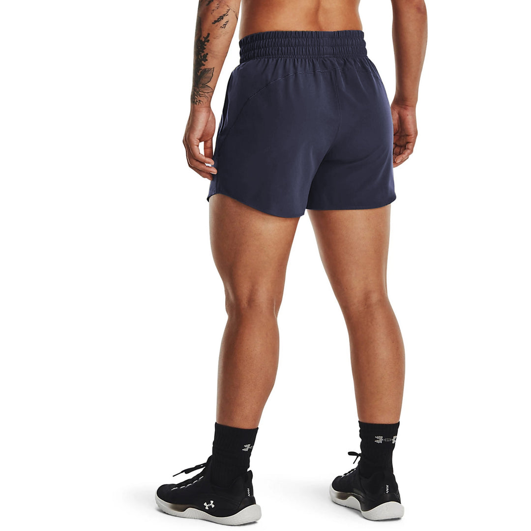 Coast Guard Seal Women's Under Armour Flex Woven Short (Navy)