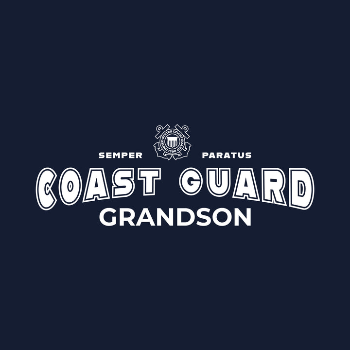 Coast Guard Grandson Crewneck (Navy)