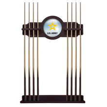 Load image into Gallery viewer, Army Star Solid Wood Cue Rack*