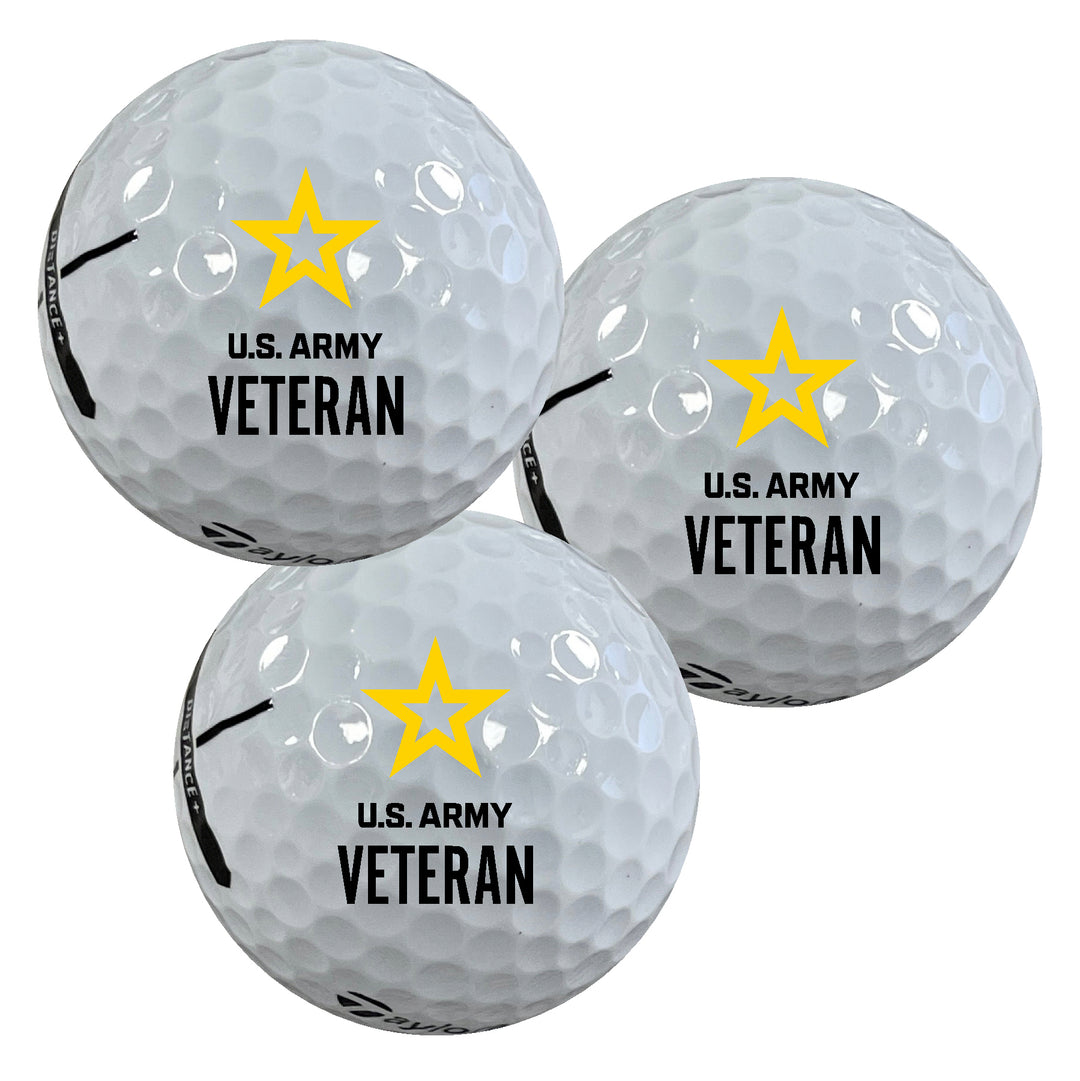 U.S. Army Veteran Dozen Golf Balls*