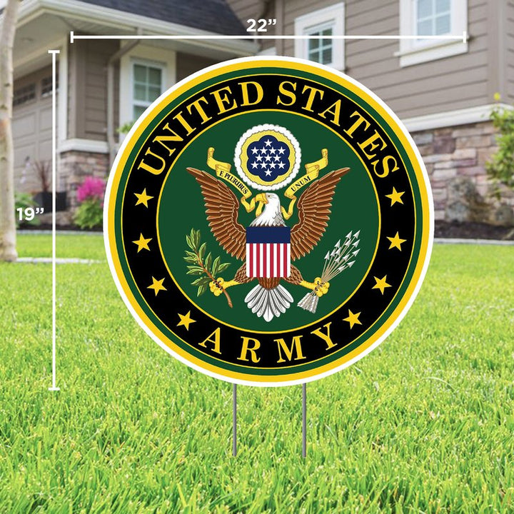 Army Seal Lawn Sign*