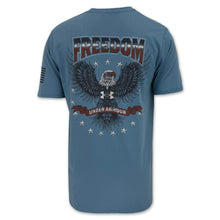 Load image into Gallery viewer, Under Armour Freedom Military Eagle T-Shirt (Blue)