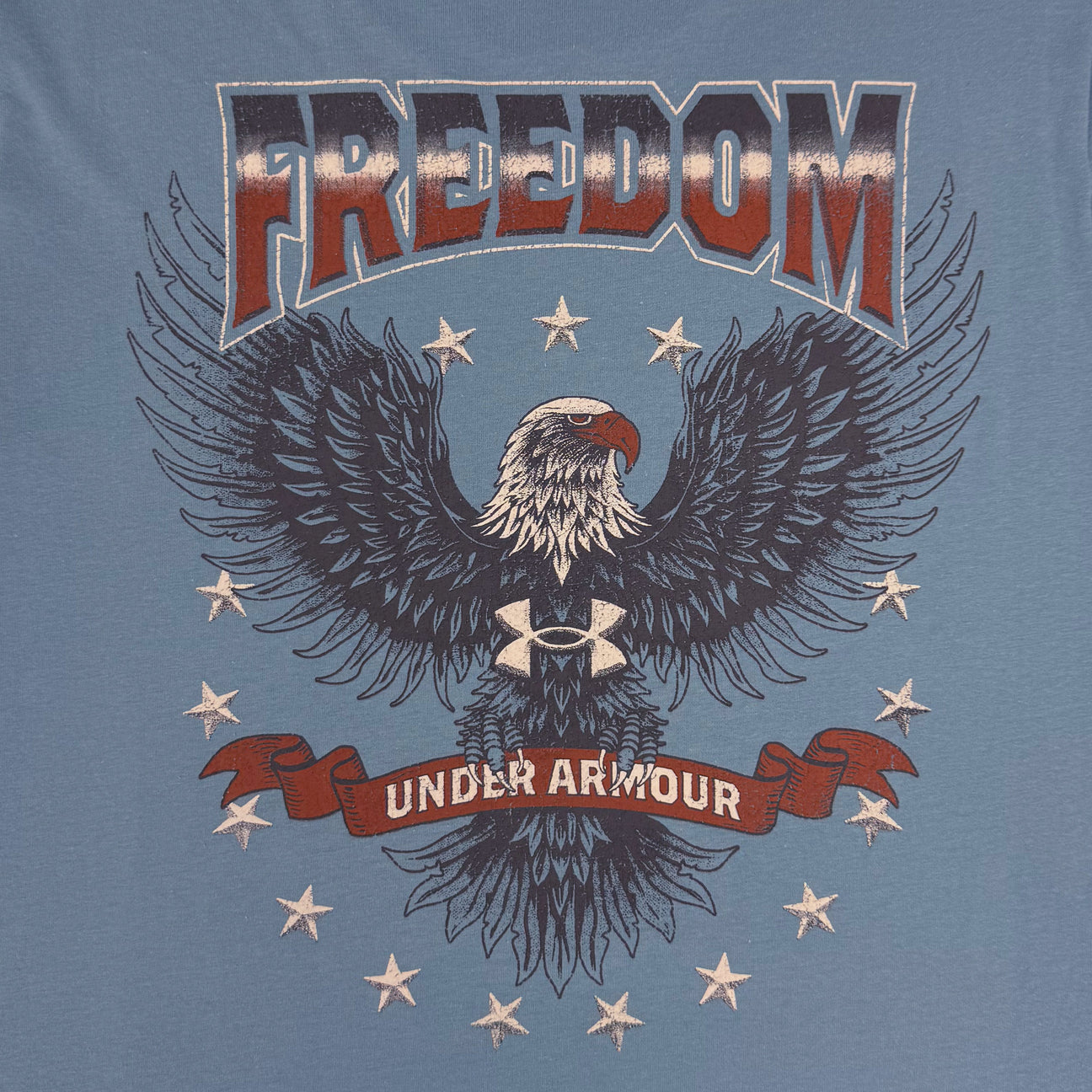 Under Armour Freedom Military Eagle T-Shirt (Blue)