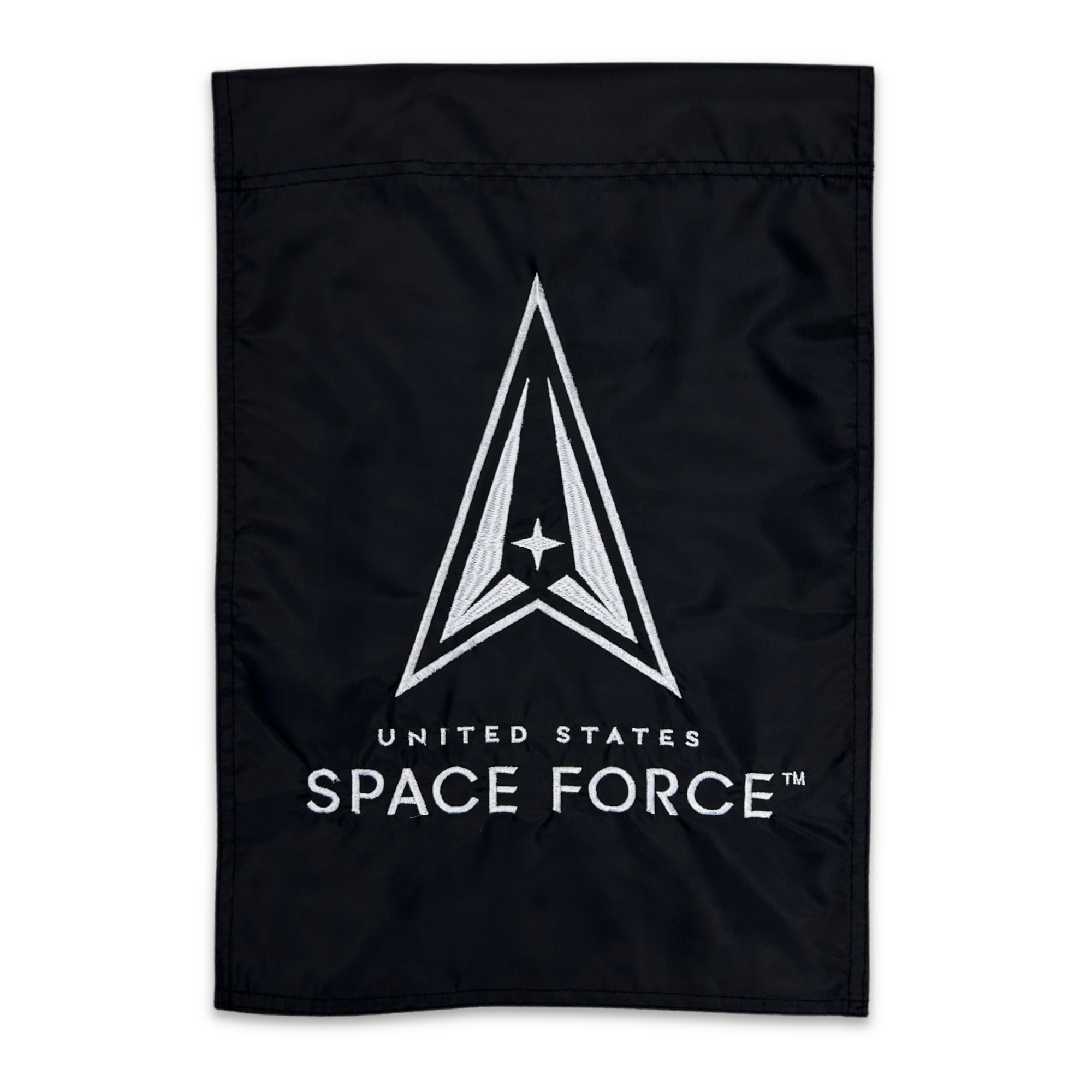 Space Force Double Sided Embroidered Garden Flag (12"x18")