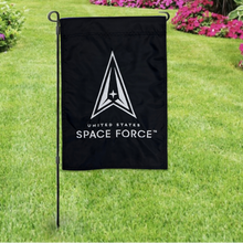 Load image into Gallery viewer, Space Force Double Sided Embroidered Garden Flag (12&quot;x18&quot;)