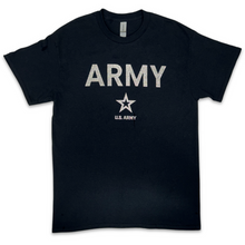 Load image into Gallery viewer, Army Reflective PT T-Shirt (Black)