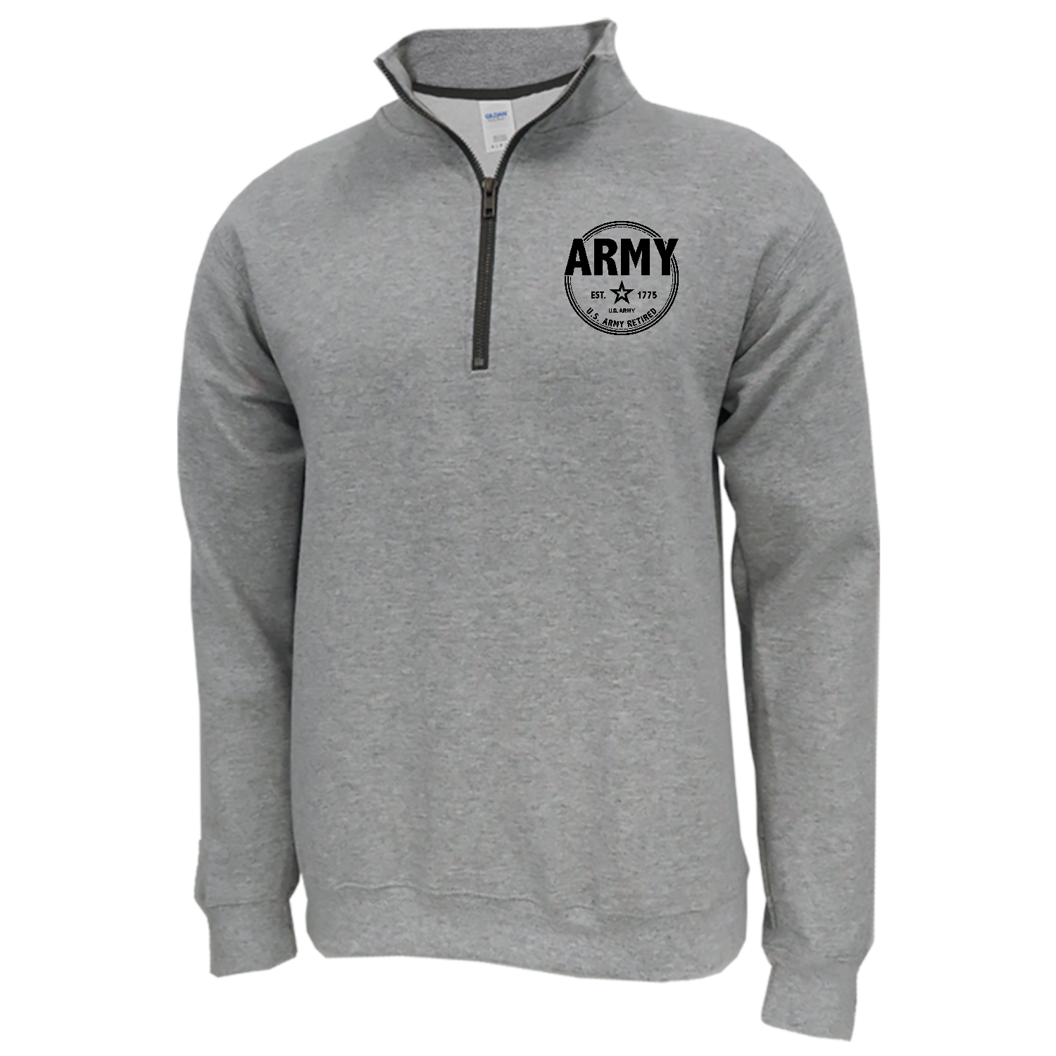 Army Retired Left Chest 1/4 Zip
