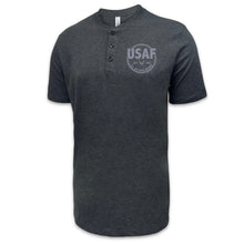 Load image into Gallery viewer, Air Force Retired Mens Henley T-Shirt