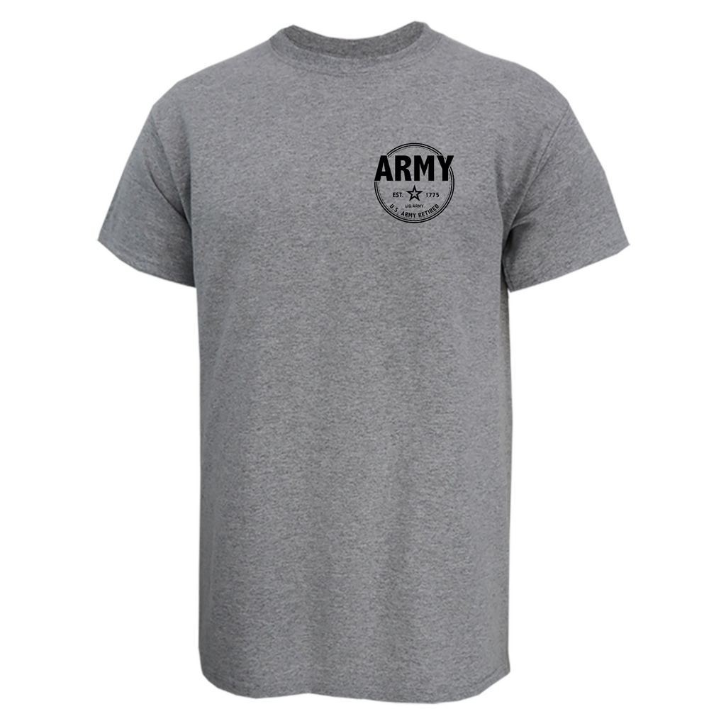Army Retired USA Made T-Shirt