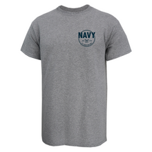 Load image into Gallery viewer, Navy Retired USA Made T-Shirt