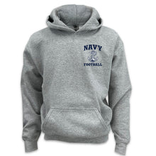 Load image into Gallery viewer, Navy Youth Anchor Football Hood