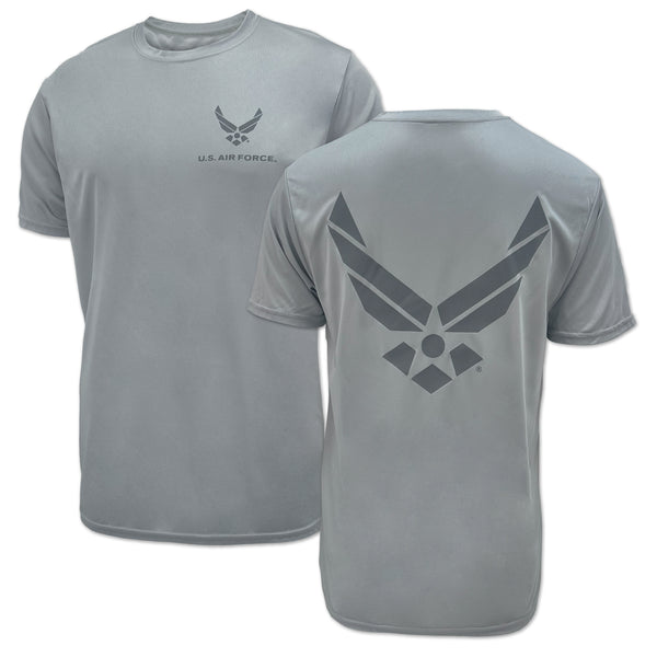 U.S. Air Force T-Shirts: Air Force PT T-Shirt in Grey MD