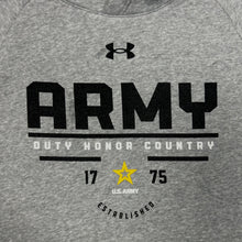 Load image into Gallery viewer, Army Under Armour Duty Honor Country All Day Fleece Hood (Heather)
