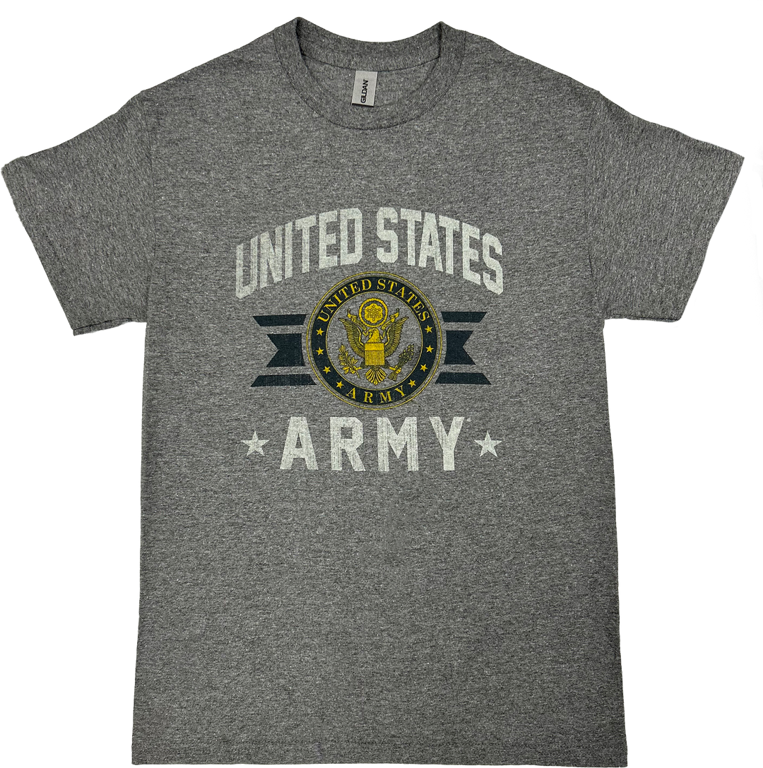 Army Vintage Basic T-Shirt (Grey)