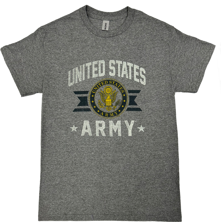 Army Vintage Basic T-Shirt (Grey)