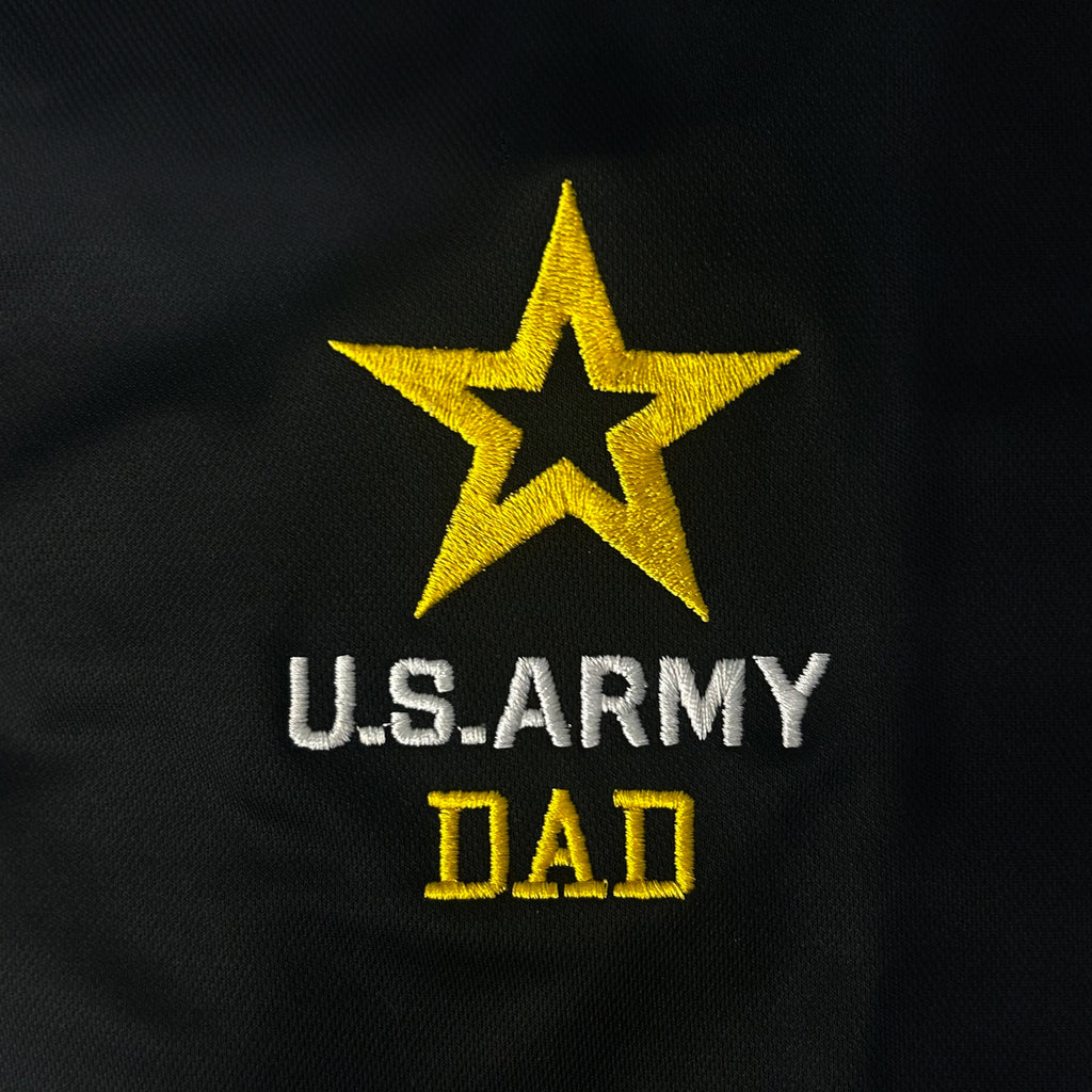 Army Dad 1/4 Zip (Black)