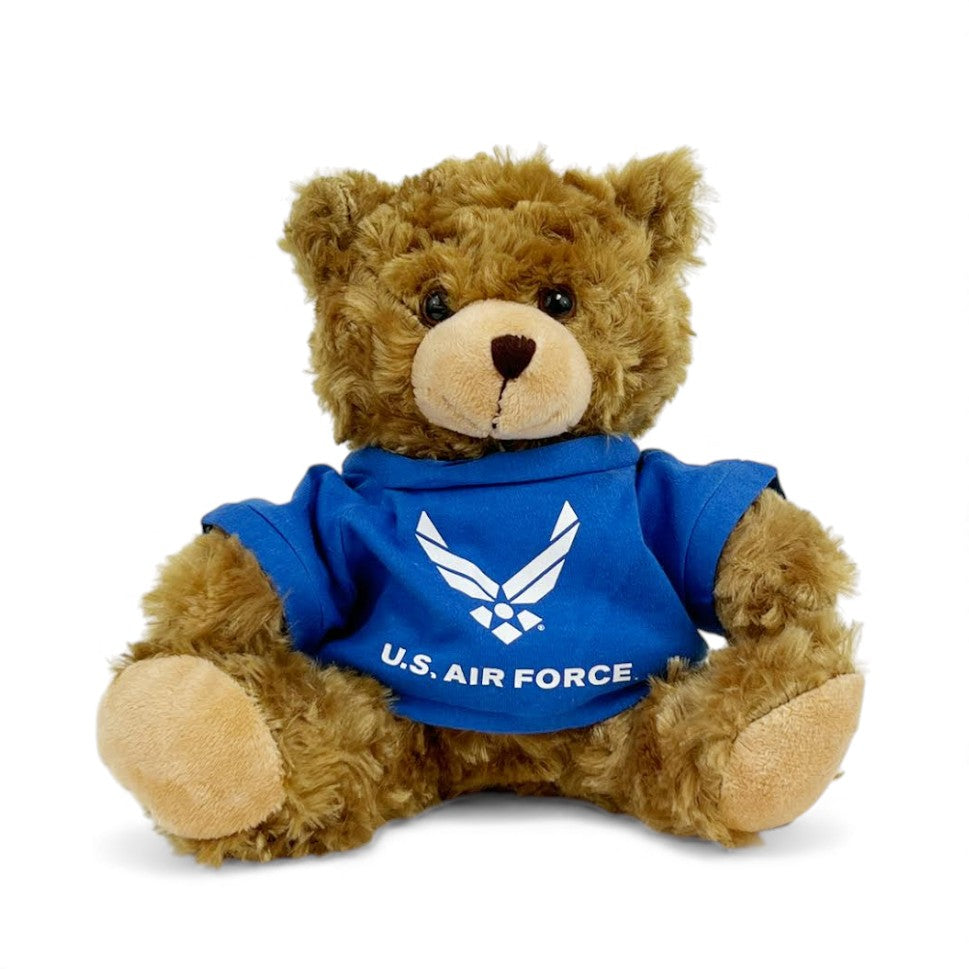 Air Force 10" Sitting Bear (Beige)