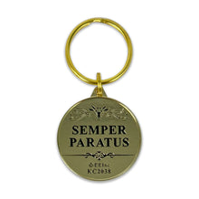 Load image into Gallery viewer, United States Coast Guard Double Sided Key Ring