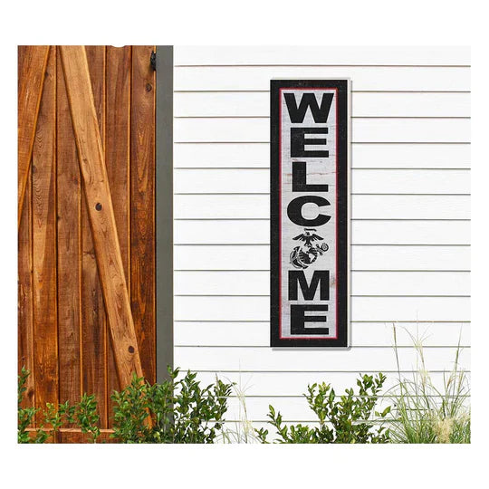 Indoor Outdoor Sign WELCOME Marines (10x35)*