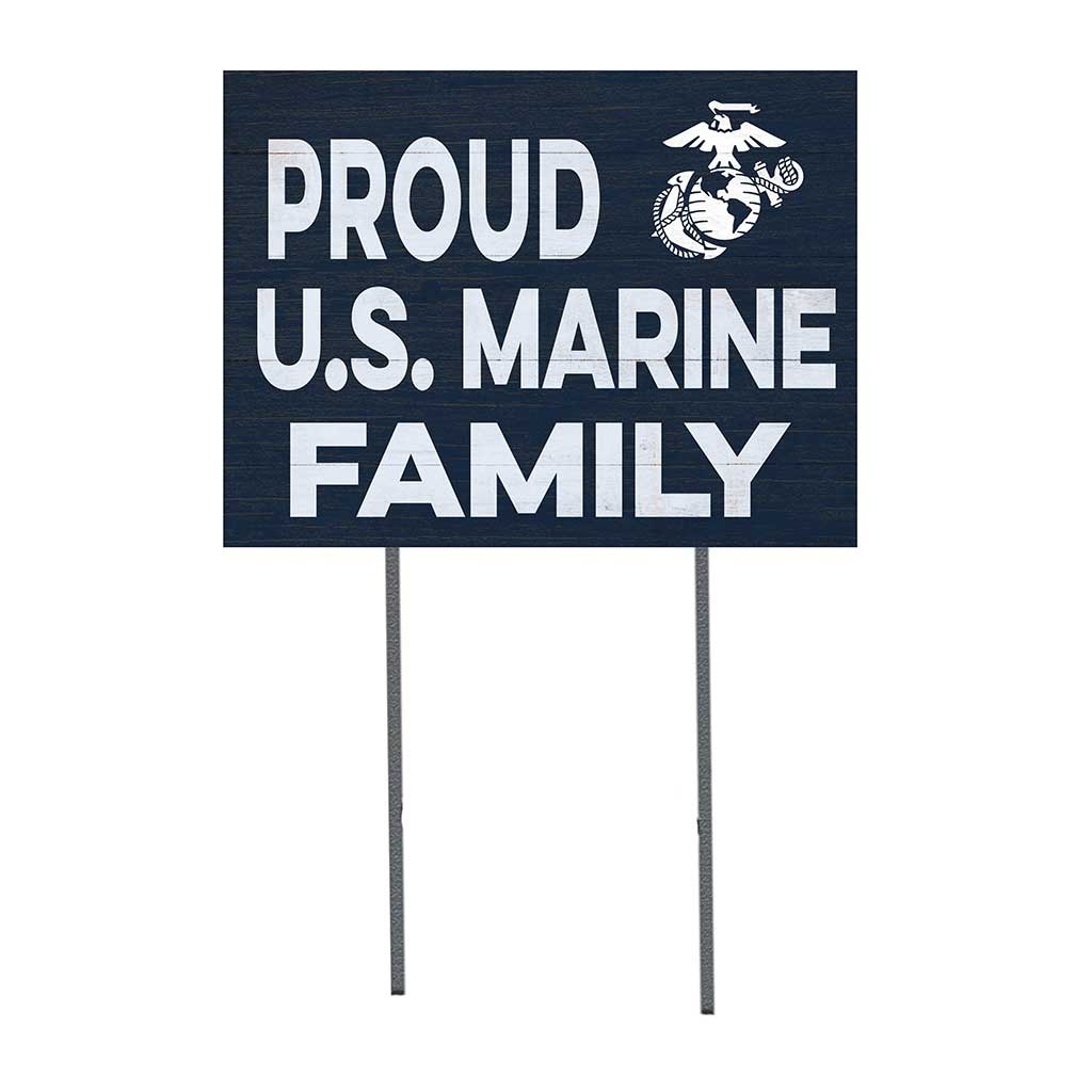 Proud Marine Family Lawn Sign (18x24)