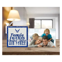 Load image into Gallery viewer, Air Force Family Friends Floating Picture Frame*