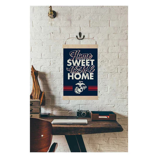 Marines Home Sweet Home Reversible Banner*