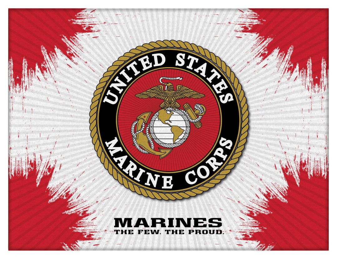United States Marines Burst Wall Art*