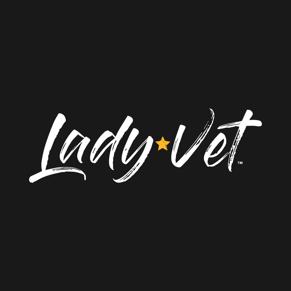 Army Lady Vet Full Chest Logo Ladies T-Shirt