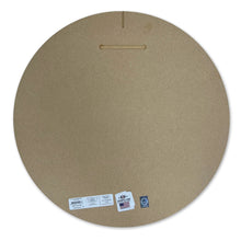 Load image into Gallery viewer, Coast Guard Flag With Eagle Indoor Wood Circle Sign (20x20)*