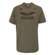 Load image into Gallery viewer, Air Force Nike Rivalry Psycho Core Cotton T-Shirt (Olive)