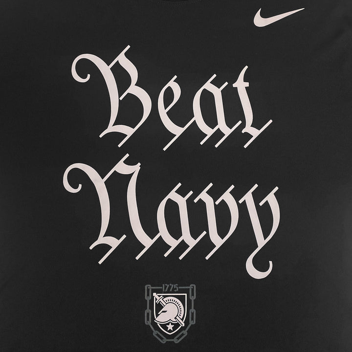 Army Nike 2025 Rivalry Beat Navy Dri-Fit Legend T-Shirt (Black)