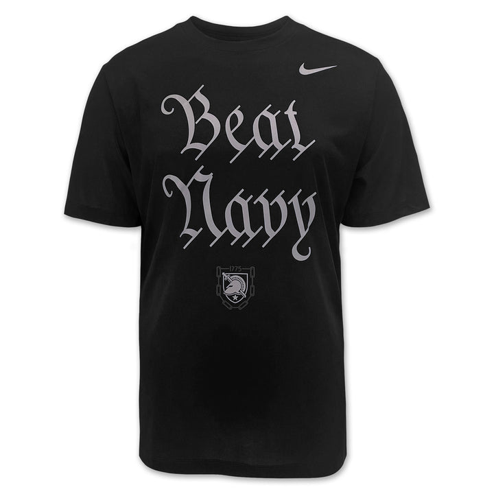 Army Nike 2025 Rivalry Beat Navy Dri-Fit Legend T-Shirt (Black)