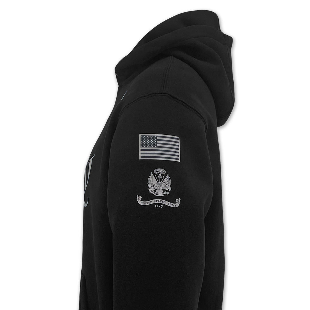 Army Nike 2025 Rivalry Script Club Fleece Hood (Black)