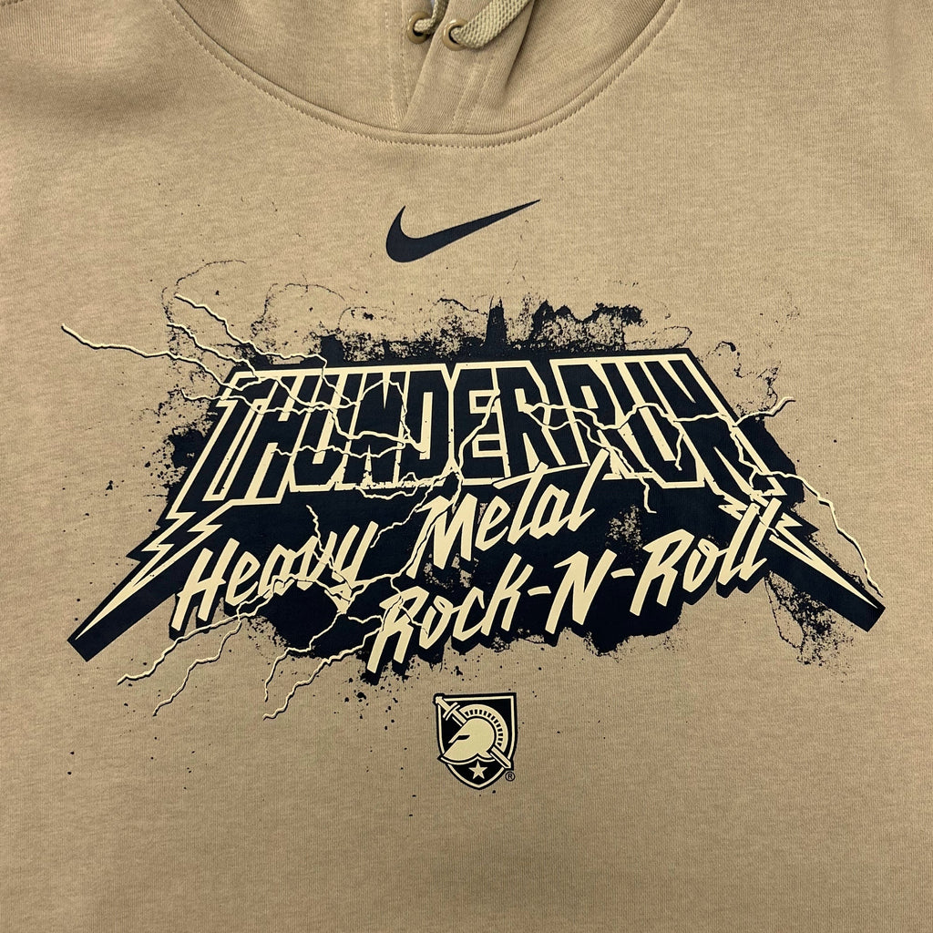 Army Nike Thunder Run Club Fleece Hood (Tan)