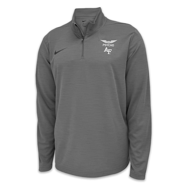 Air Force Nike Rivalry Psycho Intensity 1/4 Zip (Gunsmoke)