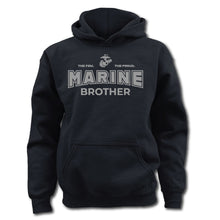 Load image into Gallery viewer, Marines Brother Youth Hood (Black)
