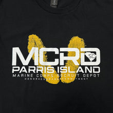 Load image into Gallery viewer, MCRD Parris Island T-Shirt (Black)