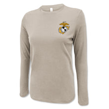 Load image into Gallery viewer, Marines EGA Ladies Left Chest Long Sleeve