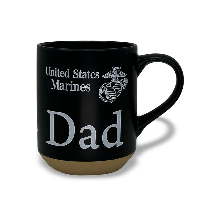 Marines Dad 16oz Matte Sandstone Mug